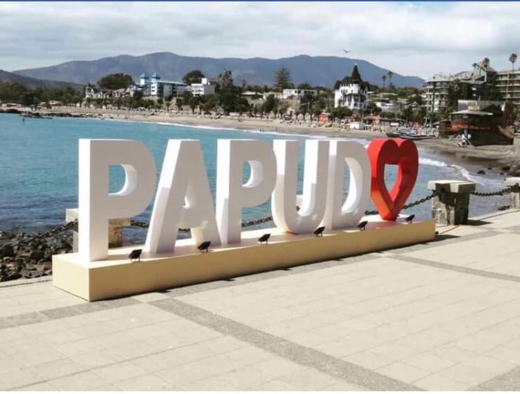 Resort Papudo Laguna, Vista Laguna Y Mar Wifi Екстер'єр фото